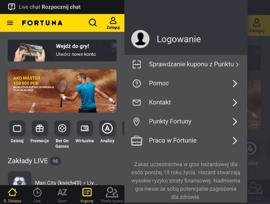 fortuna mobile opinie
