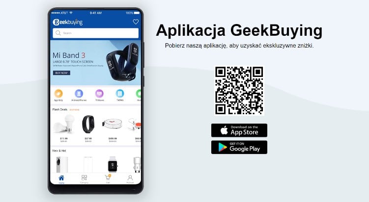 GeekBuying-elektronika aplikacja GeekBuying