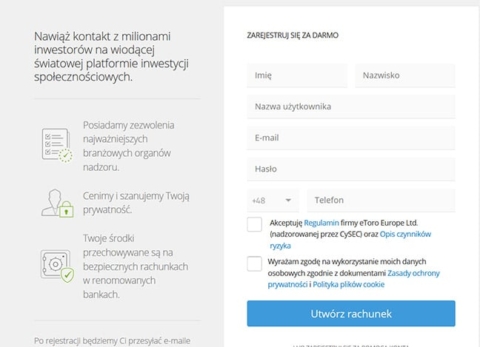 etoro rejestracja etoro rejestracja