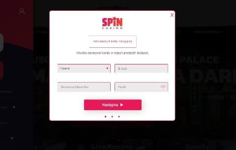 Spin Palace rejestracja Spin Palace rejestracja
