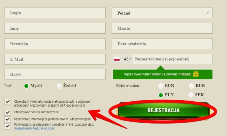 ArgoCasino-rejestracja ArgoCasino-rejestracja